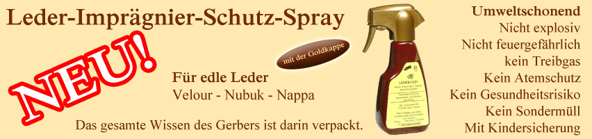 Leder-Imprägnier-Schutz-Spray